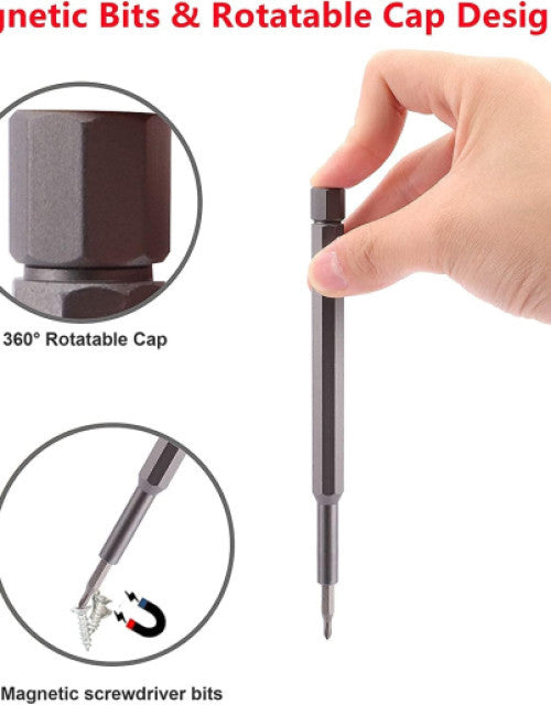 24 in 1 Precision Screwdriver Set, Multifunction Magnetic Driver Bit Set