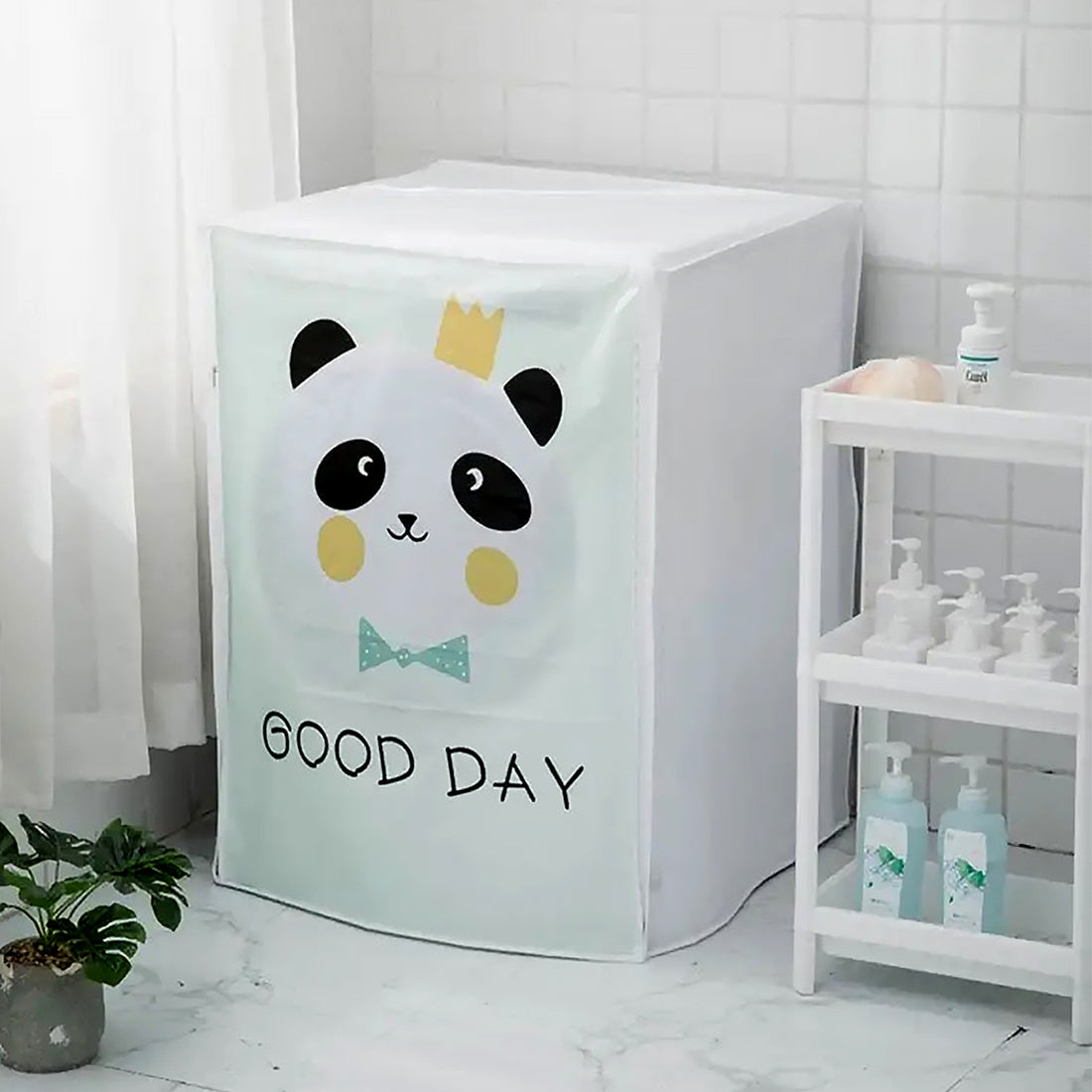 12891 Washing Machine Cover Tumble Dryer Cover Sun Protection Dustproof Washing Machine Protective Cover (856055 Cm)